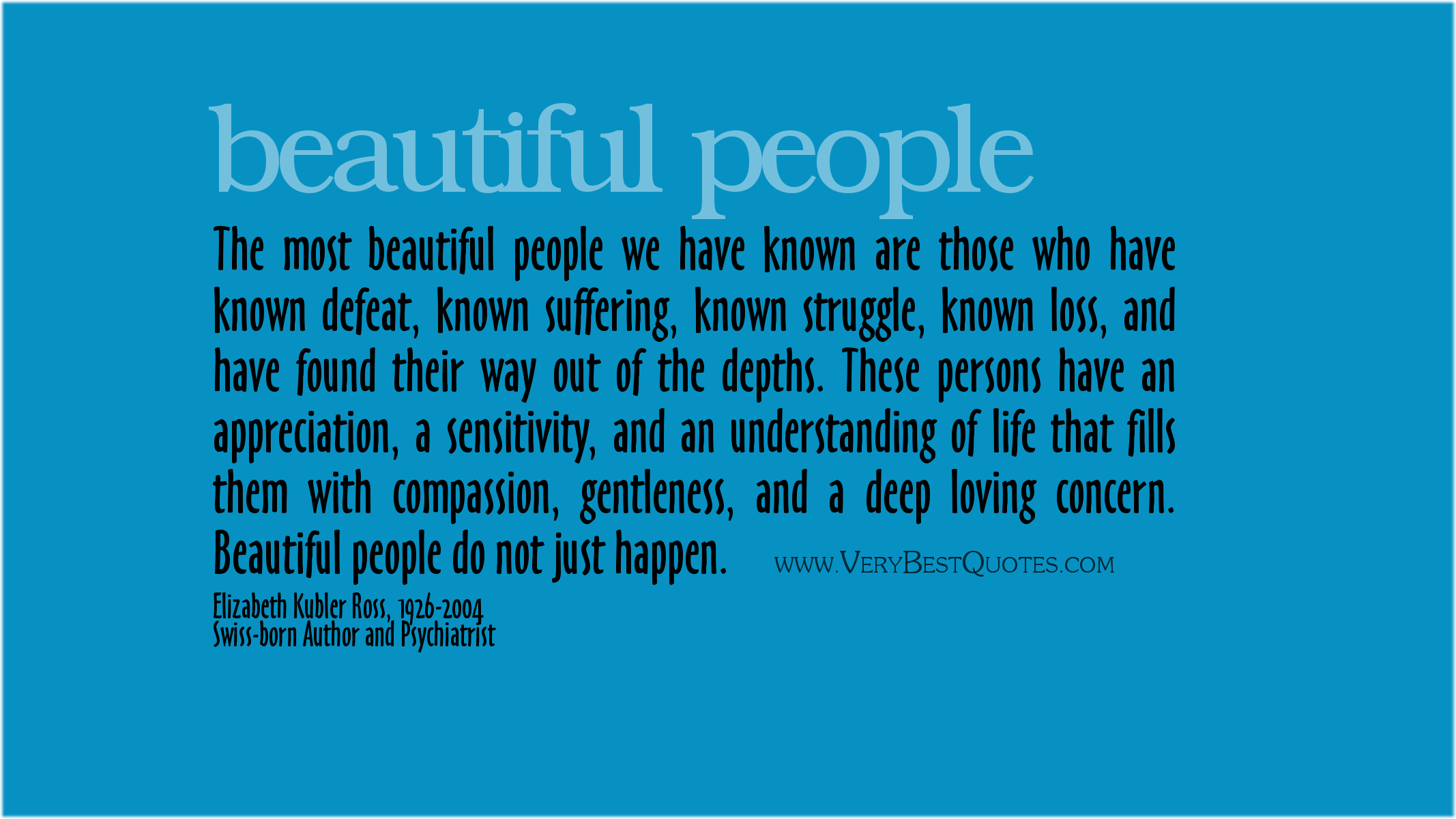 beautiful people